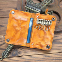 Load image into Gallery viewer, Vintage Handmade Key Coin Wallet