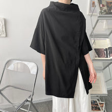 Load image into Gallery viewer, Asymmetric Design Loose Shirt
