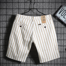 Load image into Gallery viewer, Summer Striped Five Point Shorts