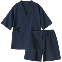 Load image into Gallery viewer, Cotton Gauze Short Sleeve Shorts Set