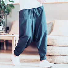 Load image into Gallery viewer, Loose Crotch Casual Baggy Pants
