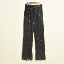 Load image into Gallery viewer, Sequin Tassels Party Stage Performance Shirts and Pants