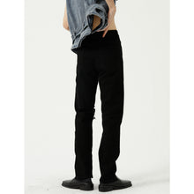 Load image into Gallery viewer, Black Ripped Pants