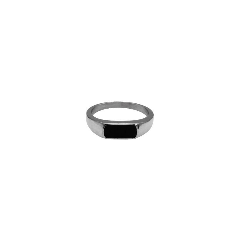 Simple Titanium Steel Ring