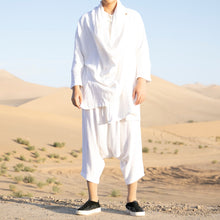 Load image into Gallery viewer, Linen Cotton Retro Blouse Pants