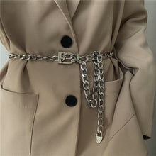 Load image into Gallery viewer, Metal Chain Belt