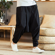 Load image into Gallery viewer, Loose Crotch Casual Baggy Pants