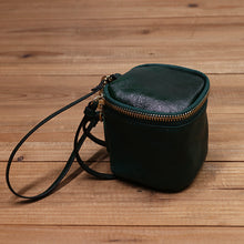 Load image into Gallery viewer, Retro Leather Square Coin Purse