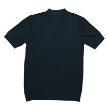 Load image into Gallery viewer, Half High Neck Knitted T-shirt