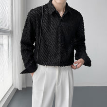 Load image into Gallery viewer, Solid Lace Cutout Shirt