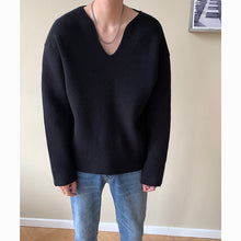 Load image into Gallery viewer, Winter V-neck Pullover Sweater
