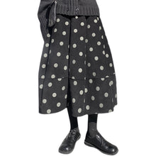 Load image into Gallery viewer, Polka Dot A-line Thick Skirt
