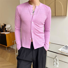 Load image into Gallery viewer, Slim Cropped Collarless Top