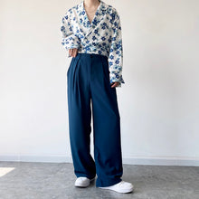 Load image into Gallery viewer, Retro Straight-leg Trousers
