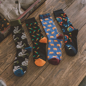 Retro Suit Socks 4 pairs