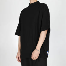 Load image into Gallery viewer, Half High Neck Cotton T-shirt
