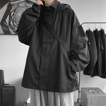 Load image into Gallery viewer, Hooded Solid Loose Relaxed Jacket