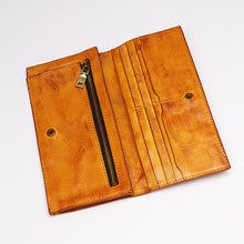 Load image into Gallery viewer, Retro Thin Leather Wallet