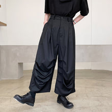 Load image into Gallery viewer, Pleated Design Wide-leg Pants