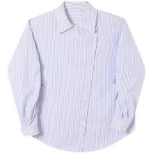 Load image into Gallery viewer, Statement Drawstring Lapel Long Sleeve Shirt