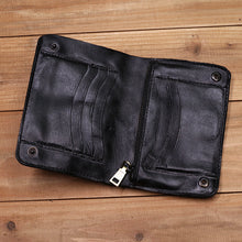 Load image into Gallery viewer, Retro Handmade Leather Wallet