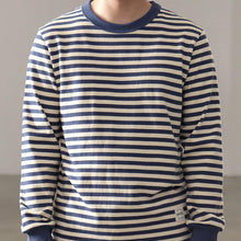 Load image into Gallery viewer, Retro Autumn Bottom Striped T-shirt