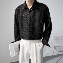 Load image into Gallery viewer, Solid Lace Cutout Shirt