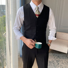 Load image into Gallery viewer, Business Slim Suit Vest