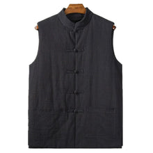 Load image into Gallery viewer, Winter Retro Thickened Stand Collar Vest