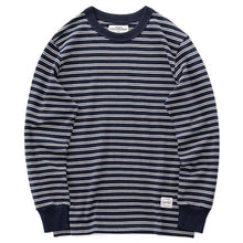 Load image into Gallery viewer, Retro Autumn Bottom Striped T-shirt