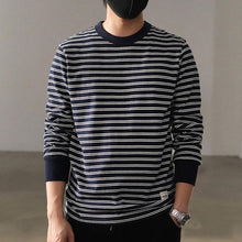 Load image into Gallery viewer, Retro Autumn Bottom Striped T-shirt