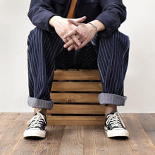 Load image into Gallery viewer, Men's Striped Loose Jeans