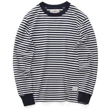 Load image into Gallery viewer, Retro Autumn Bottom Striped T-shirt