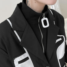 Load image into Gallery viewer, Zip Half Turtleneck Knit Sweater