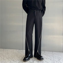 Load image into Gallery viewer, Irregular Zipper Casual Trousers
