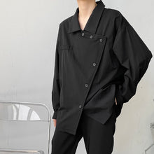 Load image into Gallery viewer, Vintage Loose Asymmetric Shirt