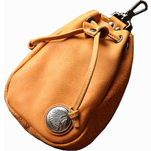 Load image into Gallery viewer, Vintage Leather Pouch Bag