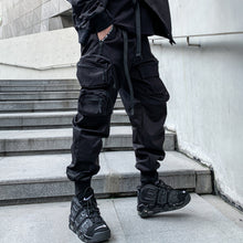 Load image into Gallery viewer, Techwear Asymmetric Pocket Cargo Pants