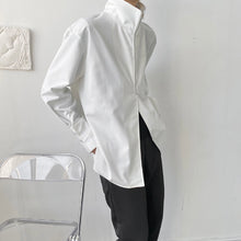 Load image into Gallery viewer, Simple Stand-up Collar Shirt