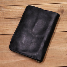 Load image into Gallery viewer, Retro Handmade Leather Wallet