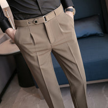 Load image into Gallery viewer, Slim Stretch Cropped Casual Pants