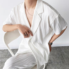 Load image into Gallery viewer, Crinkled Short Sleeve Shirt