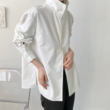 Load image into Gallery viewer, Simple Stand-up Collar Shirt