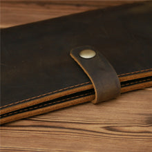 Load image into Gallery viewer, Retro Bifold Multi-card slot Leather Wallet