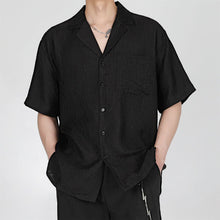 Load image into Gallery viewer, Black Loose Shirt