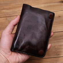 Load image into Gallery viewer, Retro Handmade Leather Wallet
