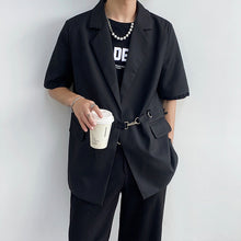 Load image into Gallery viewer, Short Sleeve Casual Blazer