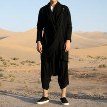 Load image into Gallery viewer, Linen Cotton Retro Blouse Pants