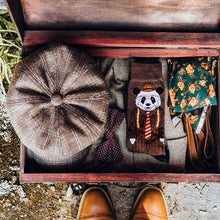 Load image into Gallery viewer, Gentleman Panda Suit Socks 3 Pairs