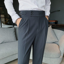 Load image into Gallery viewer, High Waist British Trousers
